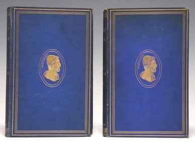 (2) BOOKS: 'THE ODYSSEY OF HOMER' BY GEORGE MUSGRAVE, SECOND EDITION, 1869