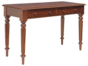 ENGLISH VICTORIAN MAHOGANY WRITING TABLE