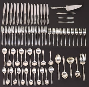 (71) INTERNATIONAL 'PRELUDE' STERLING SILVER FLATWARE SERVICE