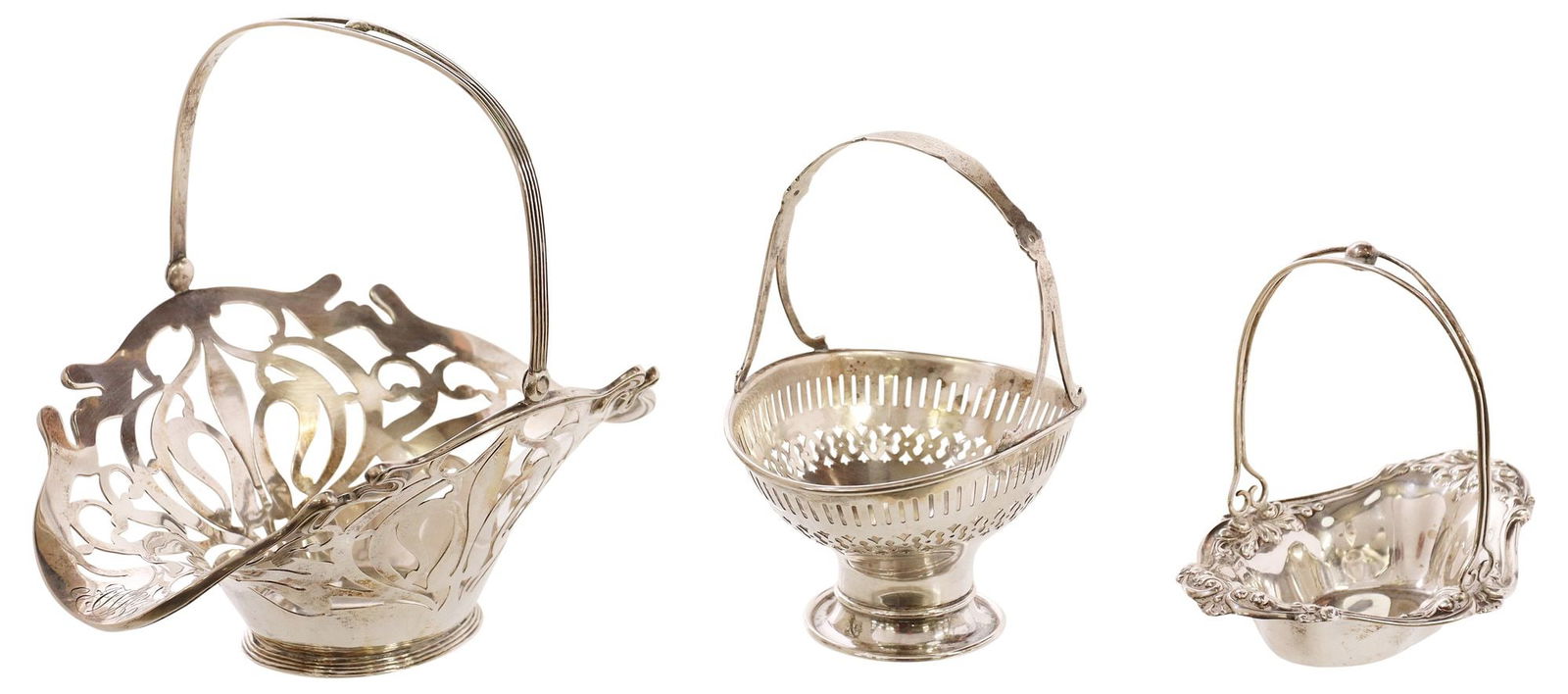 (3) AMERICAN STERLING SILVER BASKETS (1 of 7)