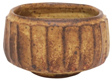 WARREN MACKENZIE (ATTRIB) STUDIO POTTERY GLAZED STONEWARE BOWL