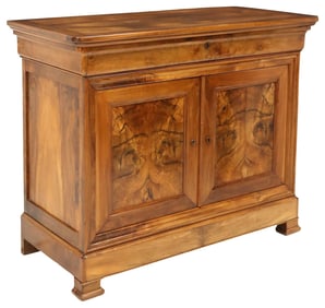 FRENCH LOUIS PHILIPPE STYLE WALNUT SIDEBOARD
