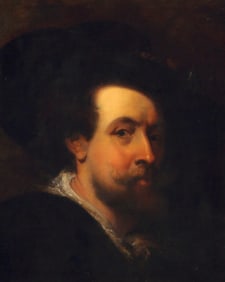 CONTINENTAL SCHOOL (19TH C.) PAINTING AFTER PETER PAUL RUBENS SELF-PORTRAIT