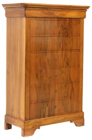 FRENCH LOUIS PHILIPPE STYLE WALNUT SEMAINIER