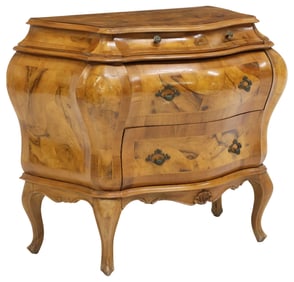 ITALIAN GIUSEPPE PADOVANI PATCHWORK BOMBE COMMODE