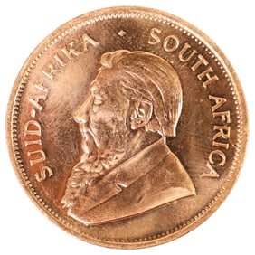 KRUGERRAND 1 OZ. FINE GOLD, 1980, SOUTH AFRICA