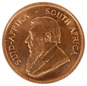 KRUGERRAND 1 OZ. FINE GOLD, 1980, SOUTH AFRICA