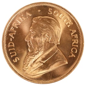 KRUGERRAND 1 OZ. FINE GOLD, 1982, SOUTH AFRICA