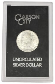 U.S. 1880 CARSON CITY GSA SILVER DOLLAR