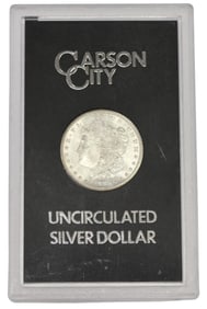 U.S. 1885 CARSON CITY GSA SILVER DOLLAR
