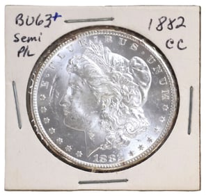 1882-CC CARSON CITY SILVER DOLLAR