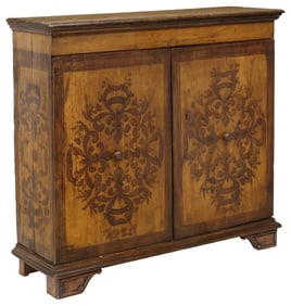 ITALIAN BAROQUE SACRISTY CABINET, 18THC.