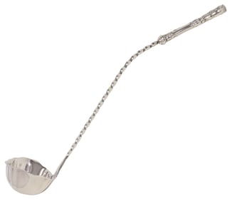 REED & BARTON 'FRANCIS I' HOLLOW HANDLE PUNCH LADLE WITH SOLID BOWL
