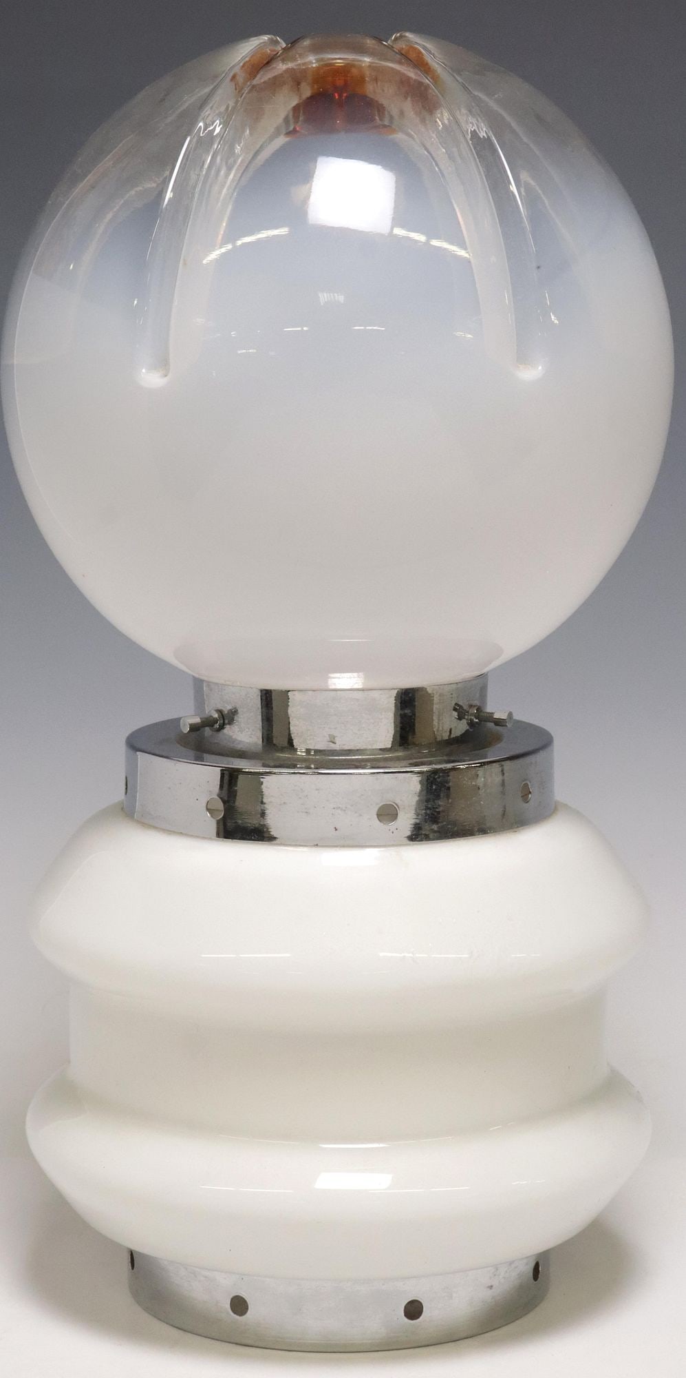 MAZZEGA ITALIAN MID-CENTURY MODERN GLASS TABLE LAMP (1 of 5)