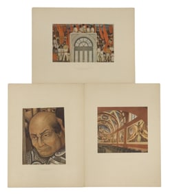 (3) MoMA PORTFOLIO COLOR PRINTS AFTER FRESCOES OF DIEGO RIVERA