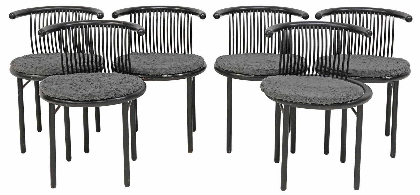 (6) JUTTA & HERBERT OHL FOR LUBKE POSTMODERN 'CIRCO' CHAIRS (1 of 5)