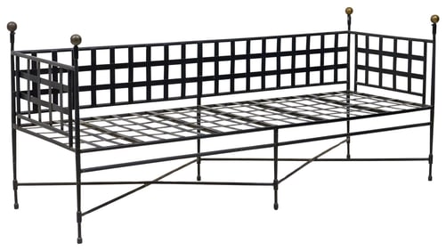 JANUS ET CIE 'AMALFI' THREE-SEAT TUXEDO SOFA