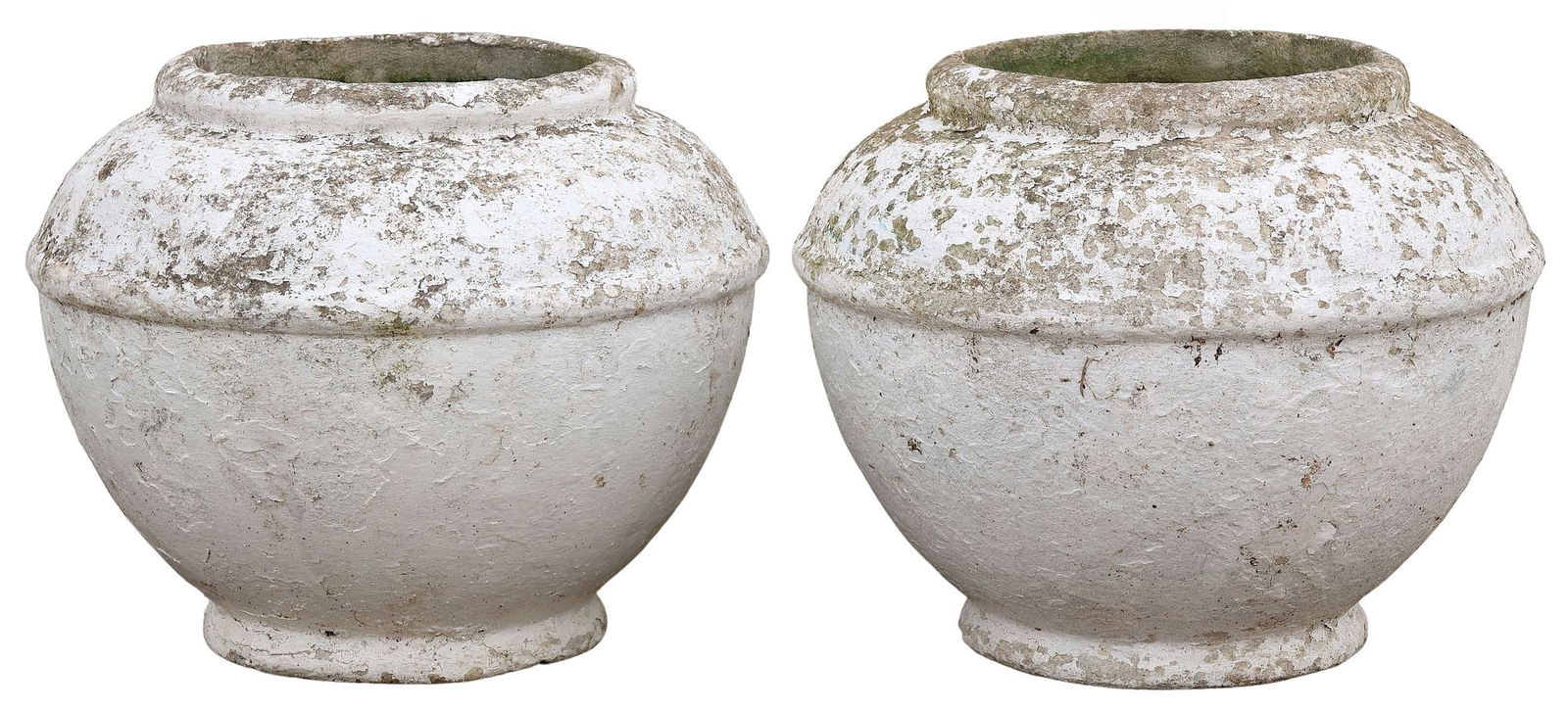 (2) MANNER OF WILLY GUHL MODERNIST GARDEN PLANTERS (1 of 3)