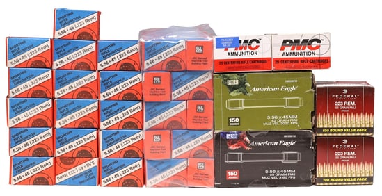 (1160) AMMO, 5.56 X 45 / .223 REM