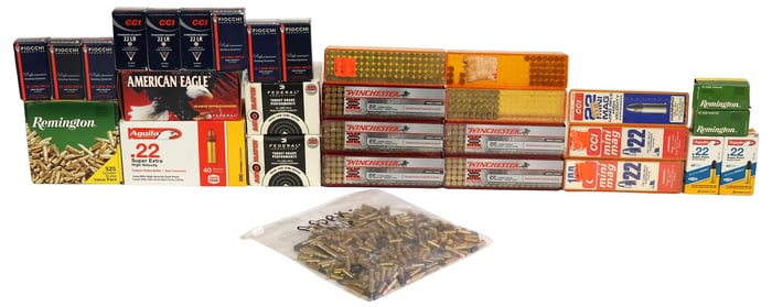 (3750) AMMO, .22LR CARTRIDGES