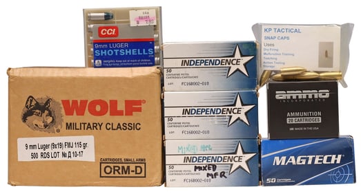 (715) AMMO, 9MM LUGER
