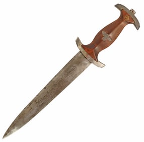 GERMAN WWII SA DAGGER & SCABBARD, E.F. HORST, SOLINGEN