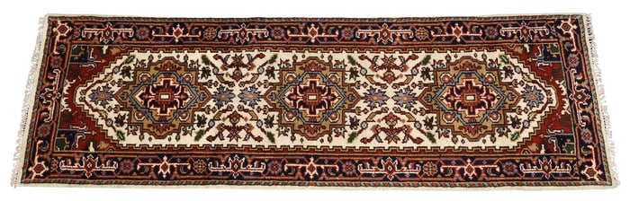 HAND-TIED ESTATE SERAPI RUNNER, 7'10" X 2'7"