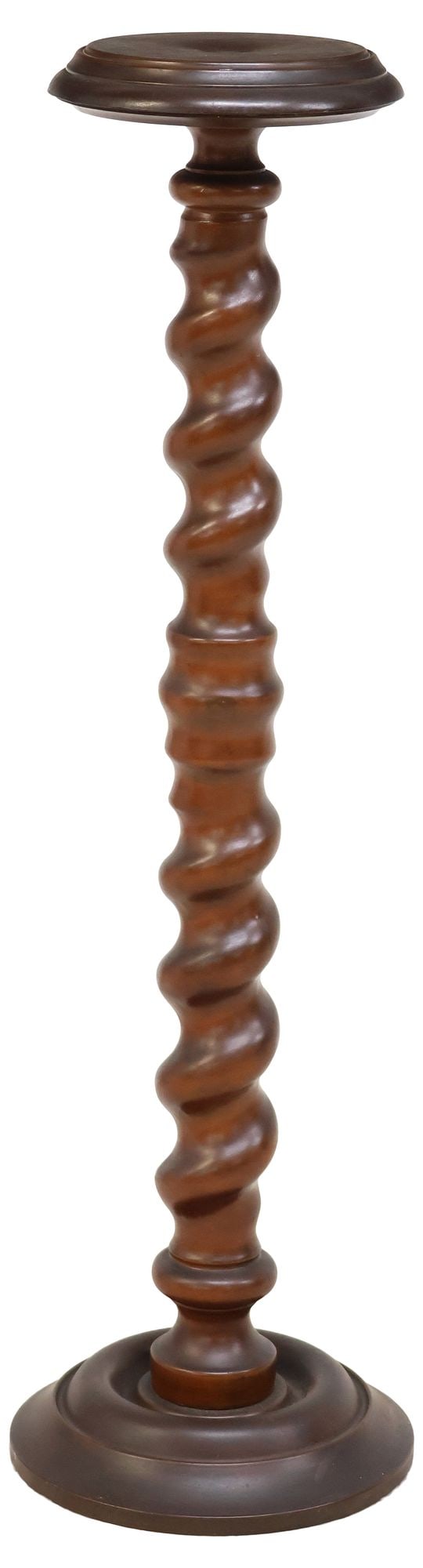 ITALIAN SPIRAL TWIST COLUMNAR DISPLAY PEDESTAL (1 of 3)