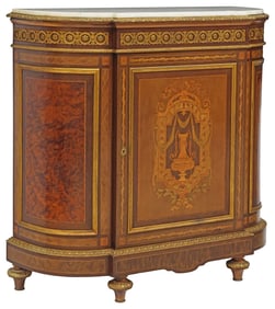 FINE FRENCH NAPOLEON III ORMOLU-MOUNTED SIDE CABINET