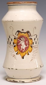 ITALIAN MAJOLICA ALBARELLO PHARMACY JAR