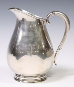 INTERNATIONAL 'ROYAL DANISH' STERLING SILVER WATER PITCHER