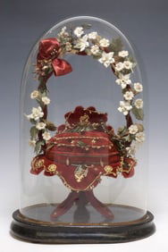 FRENCH GLOBE DE MARIEE / BRIDE'S GLOBE IN CLOCHE