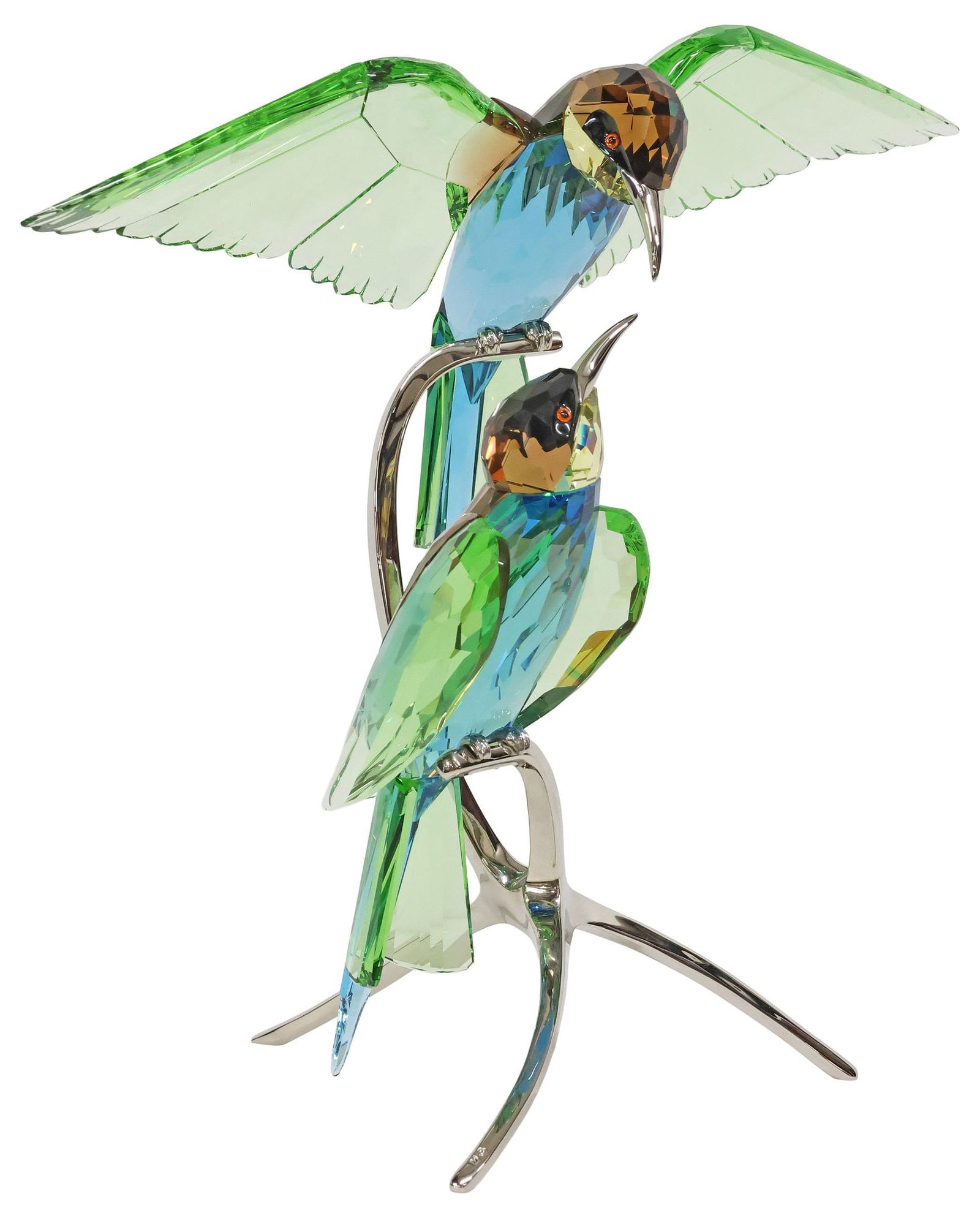 Luigi Fabris Large Lace Figural Group, L'eroica