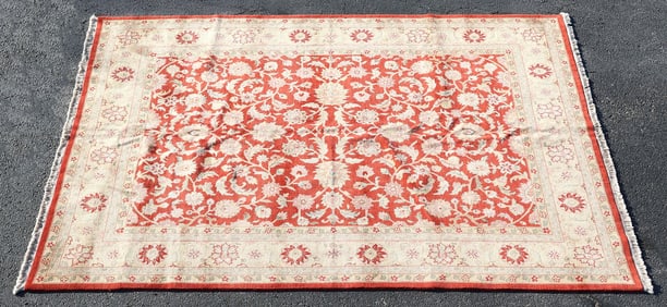 ESTATE HAND-TIED GHAZNI RUG, 10'1 X 8'