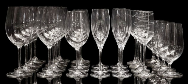 (26) COLLECTION OF RIEDEL COLORLESS STEMWARE