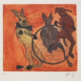 SERGIO HERNANDEZ (MX, B.1957) ETCHING & AQUATINT