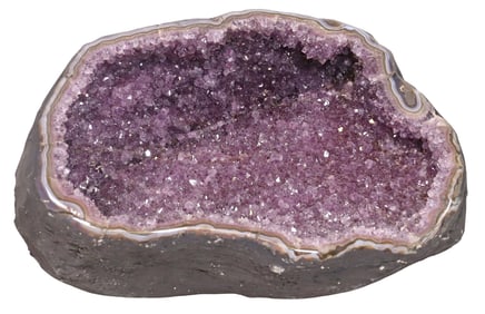 LARGE GEOLOGICAL AMETHYST GEODE