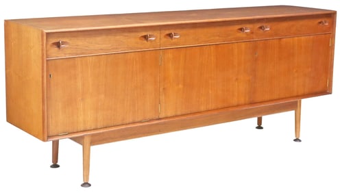 DALESCRAFT MID-CENTURY MODERN TEAK SIDEBOARD CREDENZA