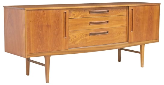 NATHAN MID-CENTURY MODERN TEAK SIDEBOARD CREDENZA