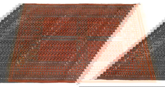 HAND-TIED ESTATE RUG, 5'10" X 3'11.5"