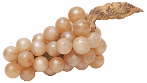 DECORATIVE PEARLESCENT GRAPE CLUSTER
