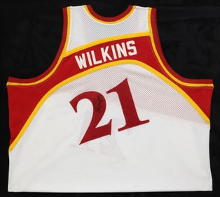 DOMINIQUE WILKINS ATLANTA HAWKS JERSEY, JASON TERRY COLLECTION