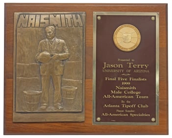 JASON TERRY NAISMITH FINAL FIVE FINALISTS ALL-AMERICAN TEAM , 1999
