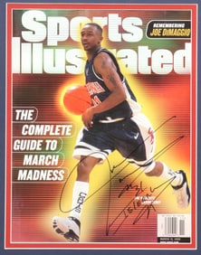 JASON TERRY SIGNED SPORTS ILLUSTRATED ARIZONA WILDCATS