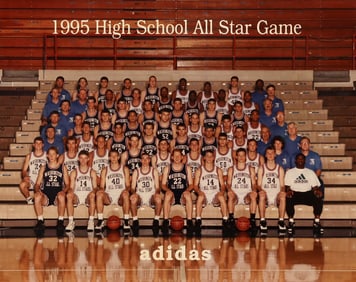 JASON TERRY OWNED WASHINGTON 1995 HIGH SCHOOL ALL STAR GAME