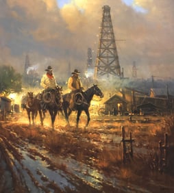 G. HARVEY (D.2017) LIMITED-EDITION GICLEE PRINT, 'A DIFFERENT KIND OF LEASE'
