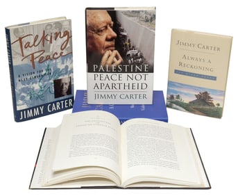 (5) BOOKS AUTHORED & SIGNED BY U.S. PRESIDENT JIMMY CARTER (1924-2024)