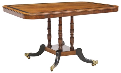 REGENCY ROSEWOOD TILT-TOP BREAKFAST TABLE