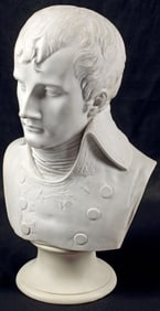 AFTER ANTONIO CANOVA MARBLE BUST NAPOLEON AS FIRST CONSUL
