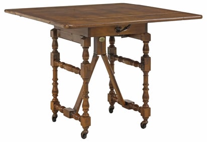 BAKER FURNITURE REGENCY STYLE METAMORPHIC COFFEE TABLE